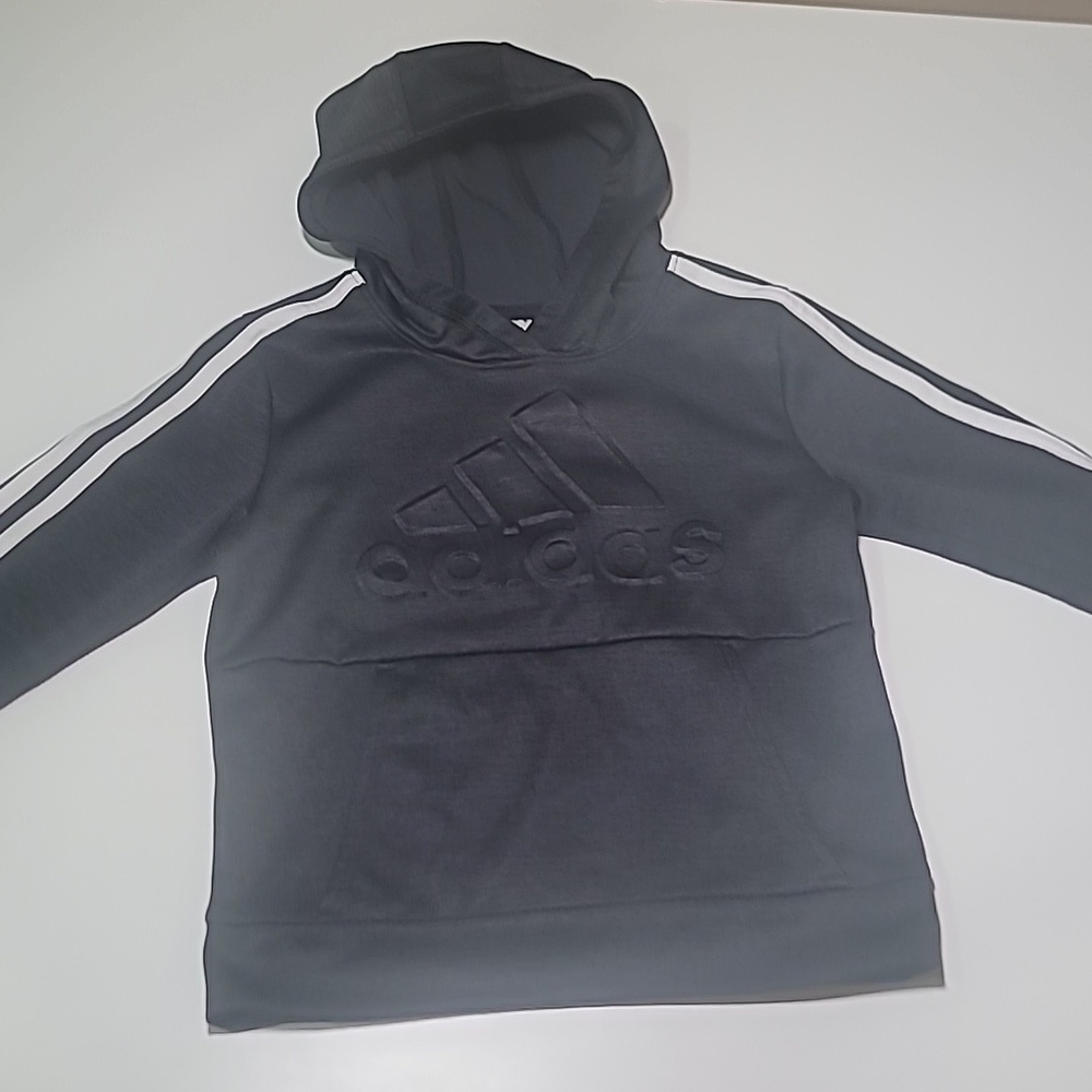 3/$30 ADIDAS Dri-Fit Pullover Hood Stripes Originals Embossed